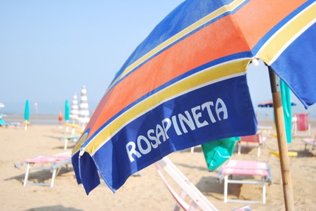 Spiaggia privata del Rosapineta